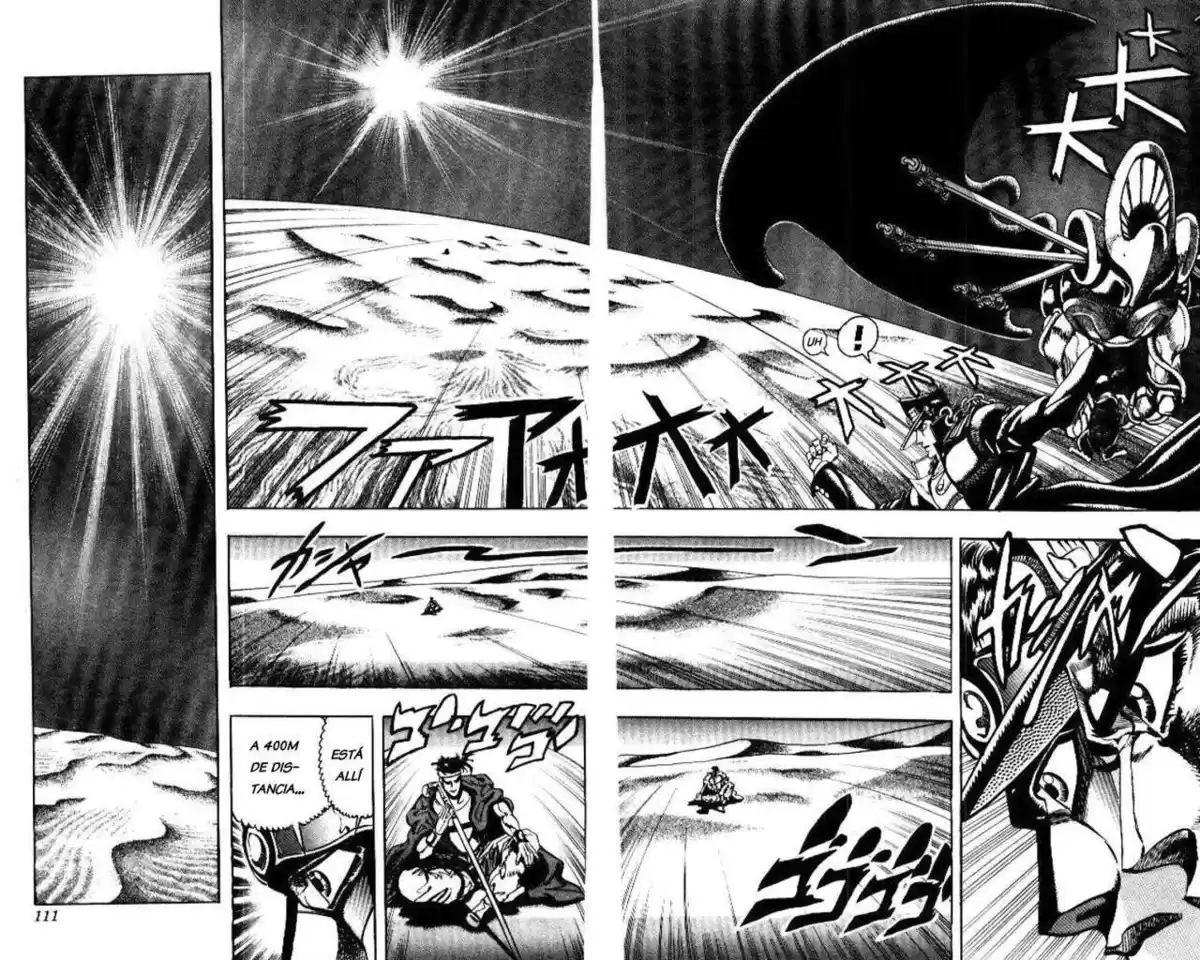 JoJo's Bizarre Adventure Parte 3: Stardust Crusaders Capitulo 74: "The Fool" Iggy y "Geb" N'Doul, Parte 5 página 6