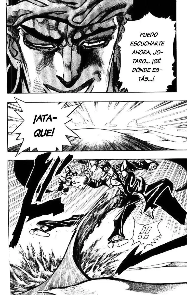 JoJo's Bizarre Adventure Parte 3: Stardust Crusaders Capitulo 74: "The Fool" Iggy y "Geb" N'Doul, Parte 5 página 9