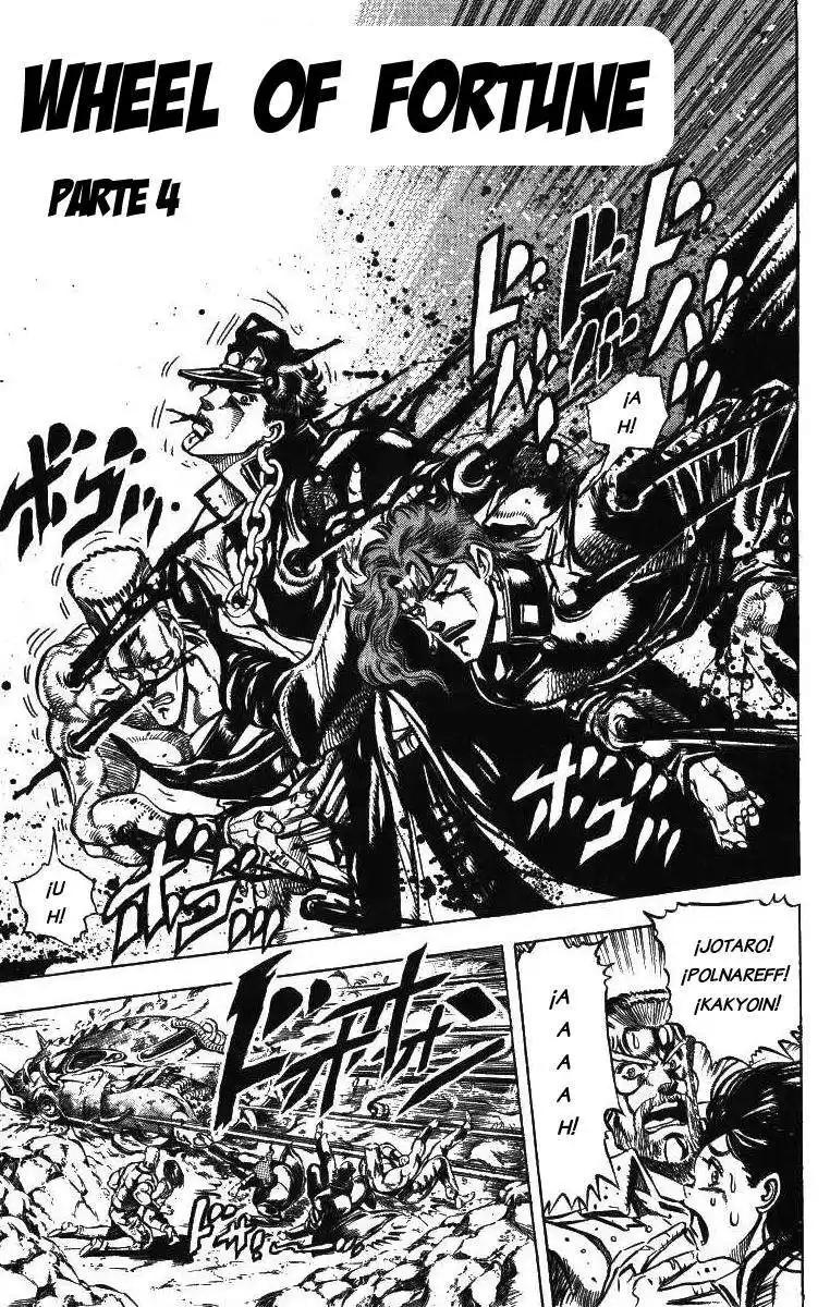 JoJo's Bizarre Adventure Parte 3: Stardust Crusaders Capitulo 40: Wheel of Fortune, Parte 4 página 3