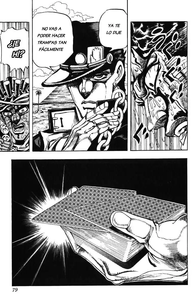 JoJo's Bizarre Adventure Parte 3: Stardust Crusaders Capitulo 101: D'Arby el Apostador, Parte 4 página 10