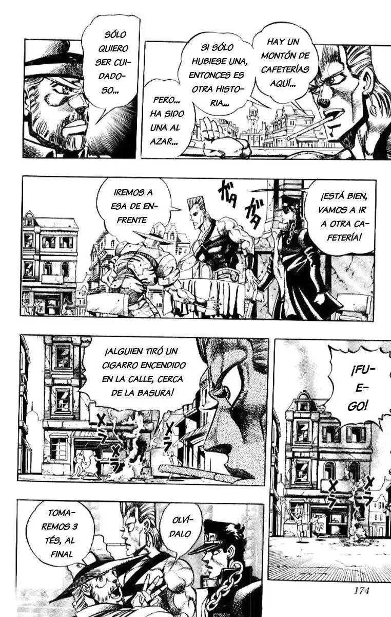 JoJo's Bizarre Adventure Parte 3: Stardust Crusaders Capitulo 77: "Khnum" Oingo y "Tohth" Boingo, Parte 2 página 10