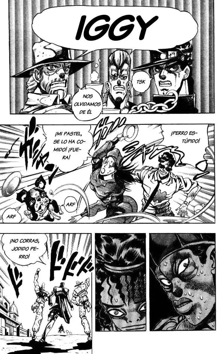 JoJo's Bizarre Adventure Parte 3: Stardust Crusaders Capitulo 77: "Khnum" Oingo y "Tohth" Boingo, Parte 2 página 13