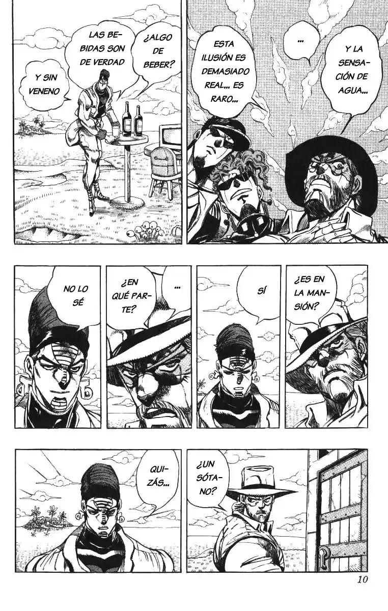 JoJo's Bizarre Adventure Parte 3: Stardust Crusaders Capitulo 116: D'Arby el Jugador, Parte 3 página 3