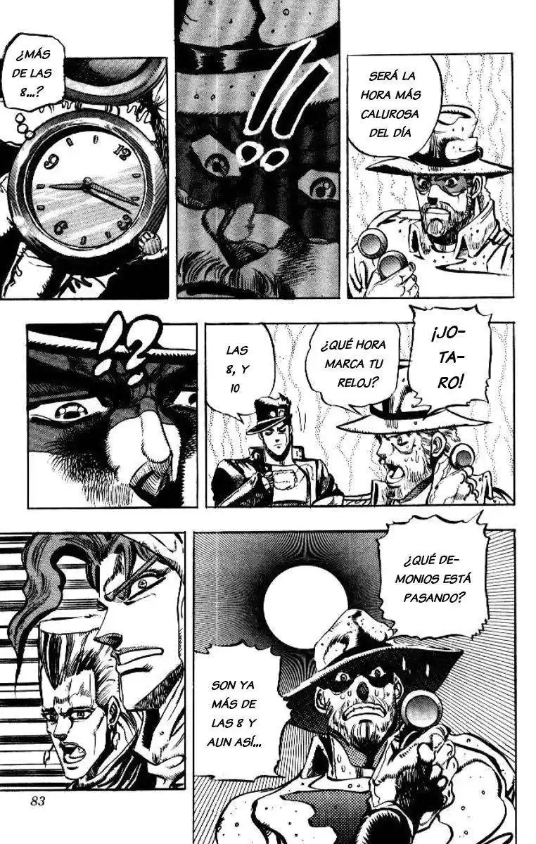 JoJo's Bizarre Adventure Parte 3: Stardust Crusaders Capitulo 53: Sun, Parte 1 página 15