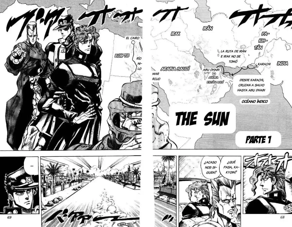 JoJo's Bizarre Adventure Parte 3: Stardust Crusaders Capitulo 53: Sun, Parte 1 página 2