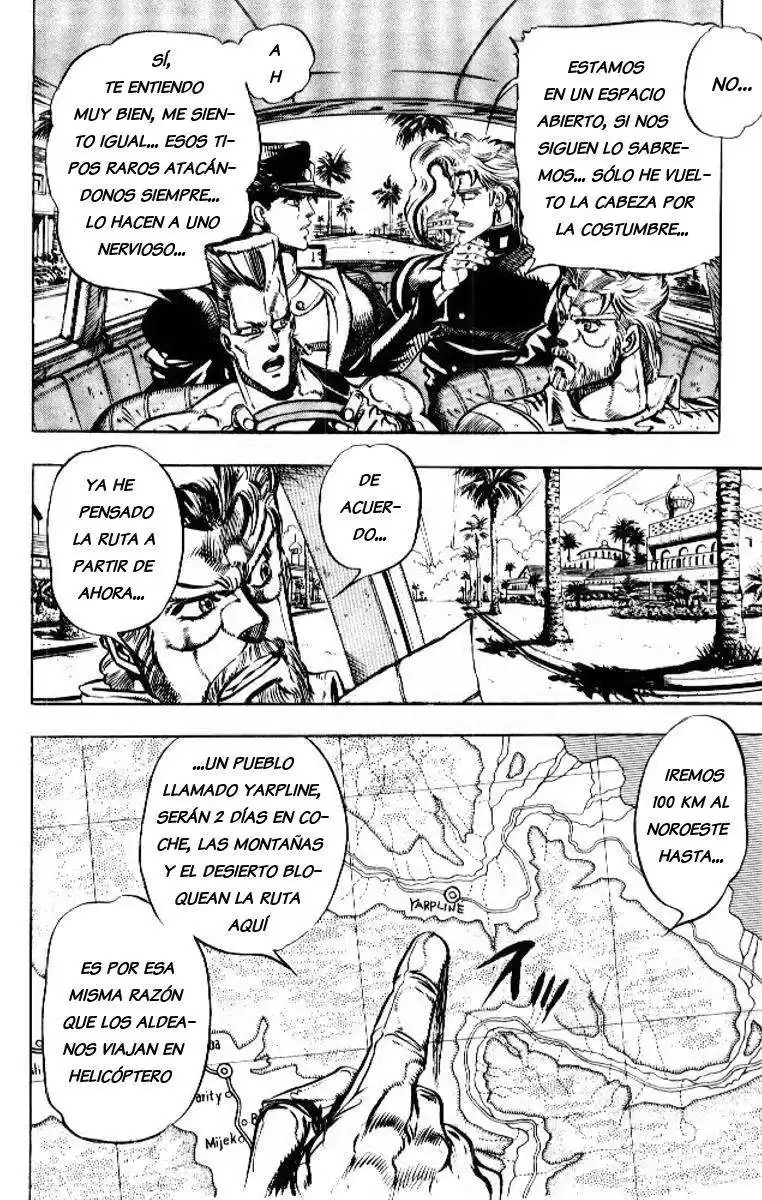 JoJo's Bizarre Adventure Parte 3: Stardust Crusaders Capitulo 53: Sun, Parte 1 página 3