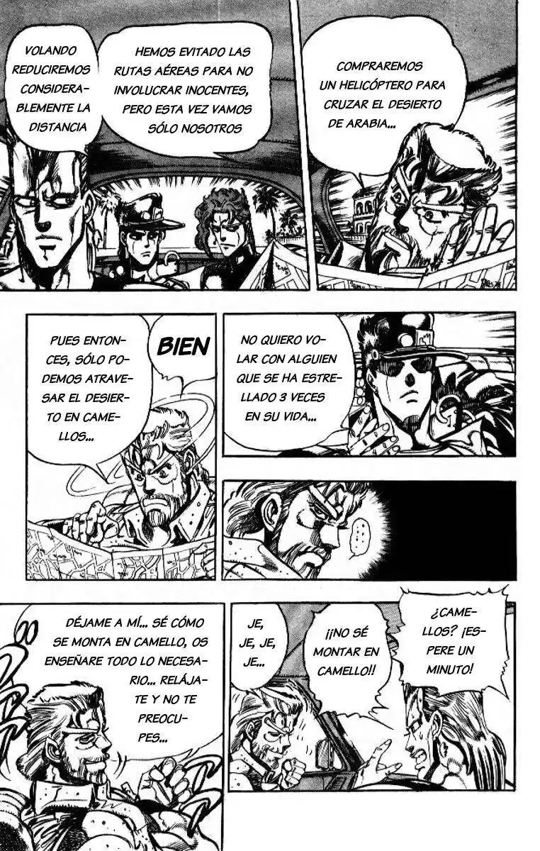 JoJo's Bizarre Adventure Parte 3: Stardust Crusaders Capitulo 53: Sun, Parte 1 página 4