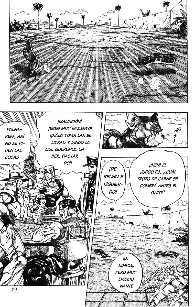 JoJo's Bizarre Adventure Parte 3: Stardust Crusaders Capitulo 98: D'Arby el Apostador, Parte 1 página 12