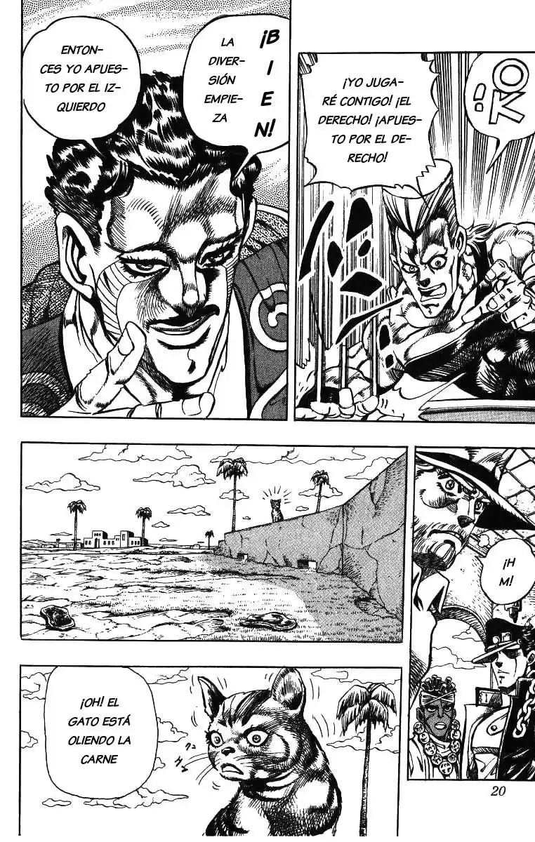 JoJo's Bizarre Adventure Parte 3: Stardust Crusaders Capitulo 98: D'Arby el Apostador, Parte 1 página 13