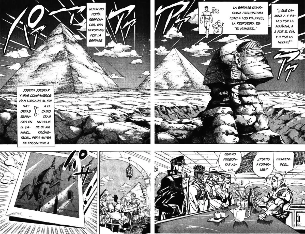 JoJo's Bizarre Adventure Parte 3: Stardust Crusaders Capitulo 98: D'Arby el Apostador, Parte 1 página 2