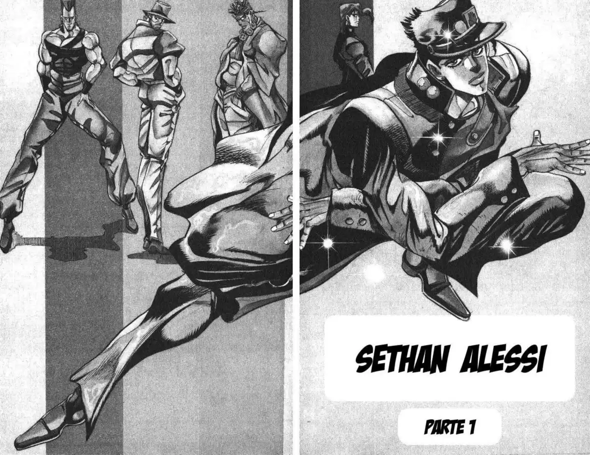 JoJo's Bizarre Adventure Parte 3: Stardust Crusaders Capitulo 92: "Sethan" Alessi, Parte 1 página 2