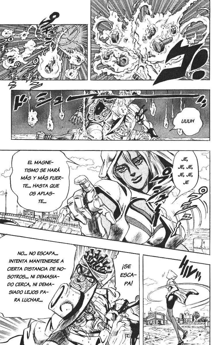 JoJo's Bizarre Adventure Parte 3: Stardust Crusaders Capitulo 90: "Bastet" Mariah, Parte 5 página 7