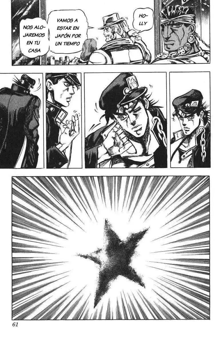 JoJo's Bizarre Adventure Parte 3: Stardust Crusaders Capitulo 4: El Hombre con la Marca de Estrella página 10