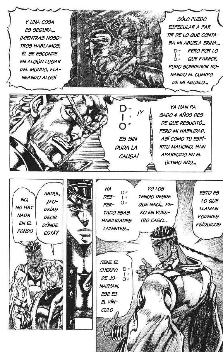 JoJo's Bizarre Adventure Parte 3: Stardust Crusaders Capitulo 4: El Hombre con la Marca de Estrella página 9