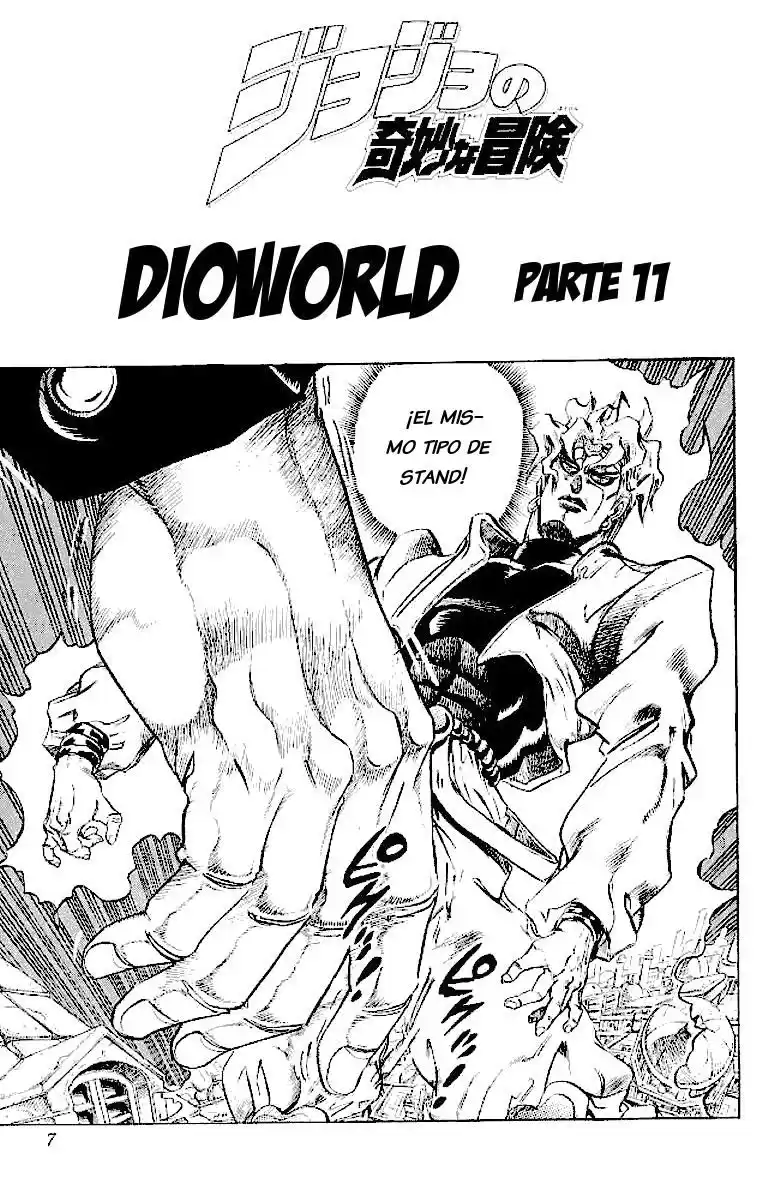 JoJo's Bizarre Adventure Parte 3: Stardust Crusaders Capitulo 144: El Mundo de DIO, Parte 11 página 1