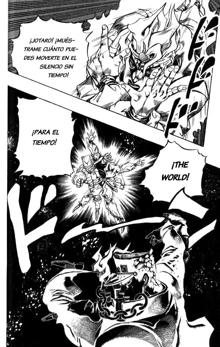 JoJo's Bizarre Adventure Parte 3: Stardust Crusaders Capitulo 144: El Mundo de DIO, Parte 11 página 10