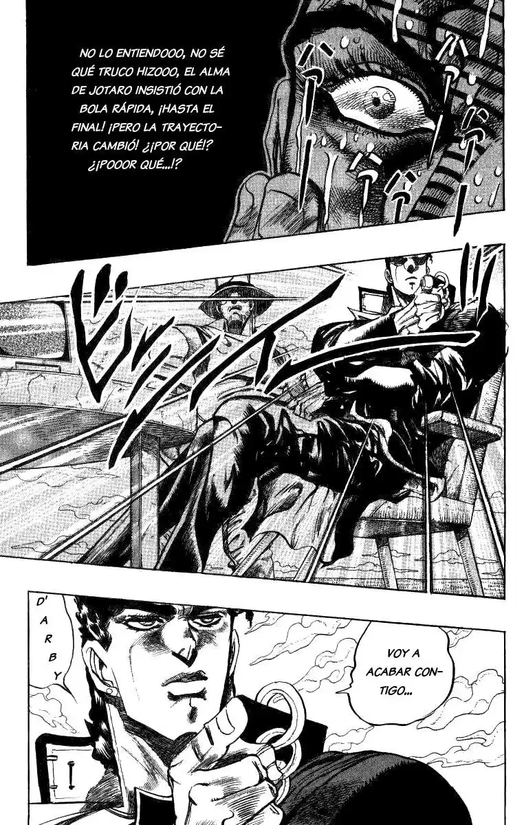 JoJo's Bizarre Adventure Parte 3: Stardust Crusaders Capitulo 124: D'Arby el Jugador, Parte 11 página 7