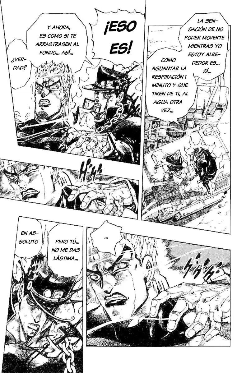 JoJo's Bizarre Adventure Parte 3: Stardust Crusaders Capitulo 151: El Mundo de DIO, Parte 18 página 3