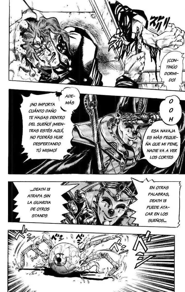 JoJo's Bizarre Adventure Parte 3: Stardust Crusaders Capitulo 57: Death Thirteen, Parte 3 página 8