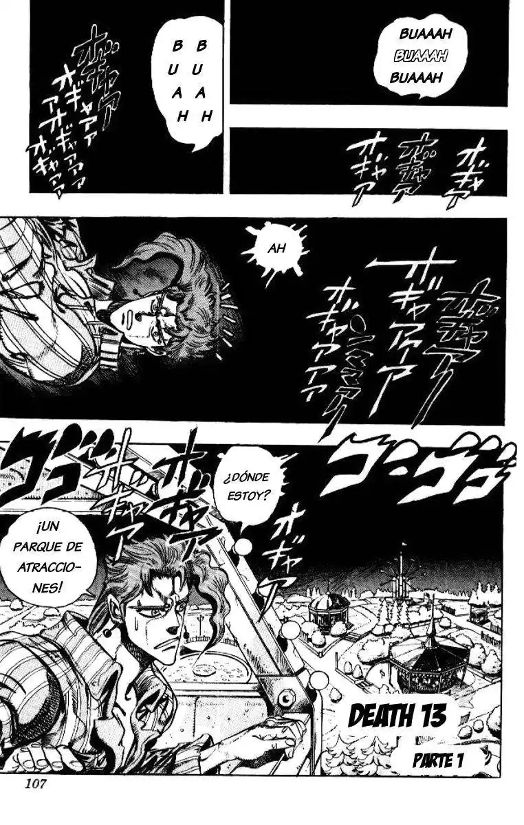 JoJo's Bizarre Adventure Parte 3: Stardust Crusaders Capitulo 55: Death Thirteen, Parte 1 página 1