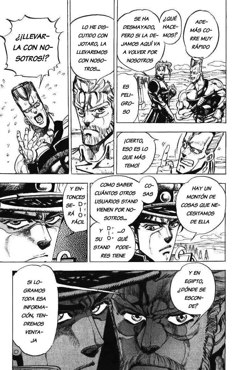 JoJo's Bizarre Adventure Parte 3: Stardust Crusaders Capitulo 47: Lovers, Parte 1 página 5