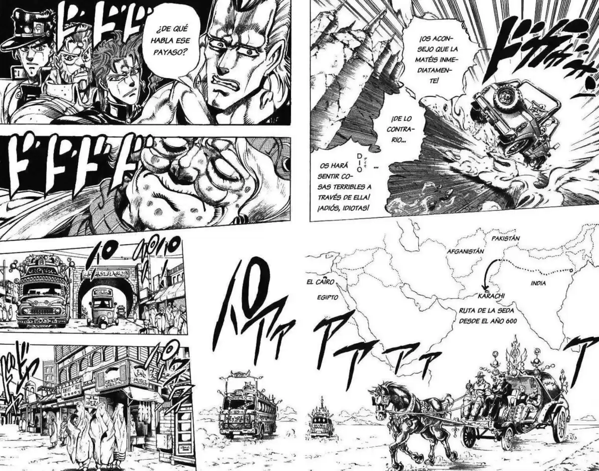 JoJo's Bizarre Adventure Parte 3: Stardust Crusaders Capitulo 47: Lovers, Parte 1 página 8