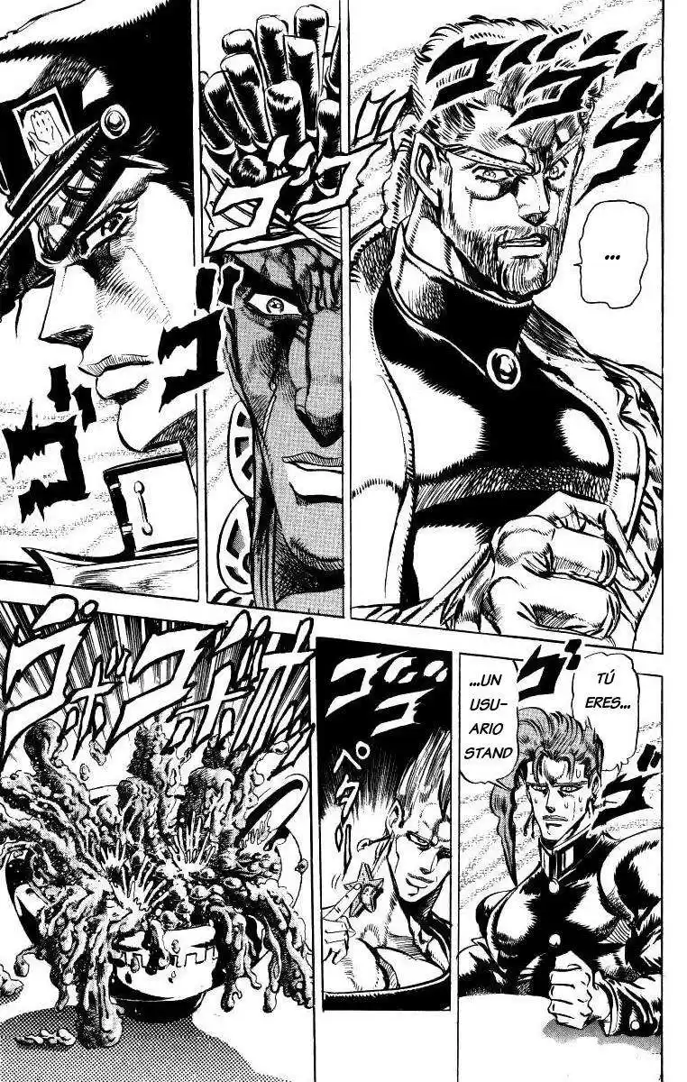 JoJo's Bizarre Adventure Parte 3: Stardust Crusaders Capitulo 11: Silver Chariot, Parte 1 página 15