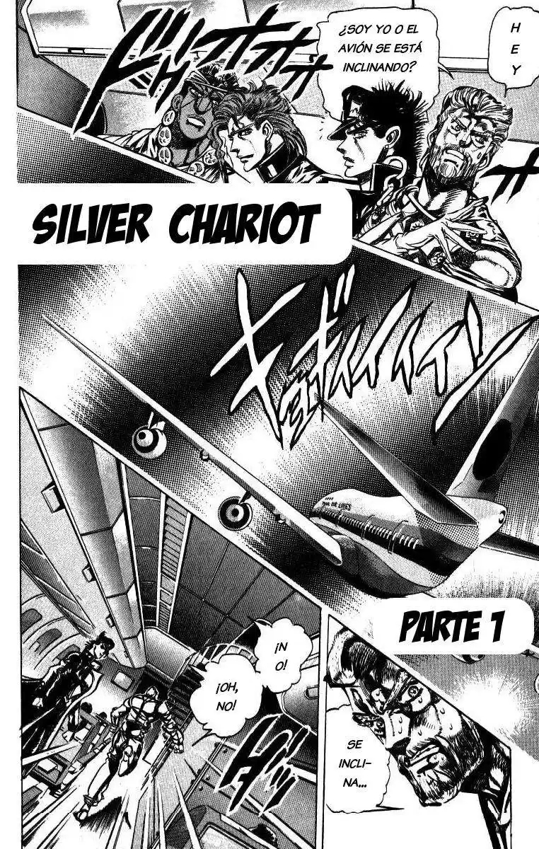 JoJo's Bizarre Adventure Parte 3: Stardust Crusaders Capitulo 11: Silver Chariot, Parte 1 página 2