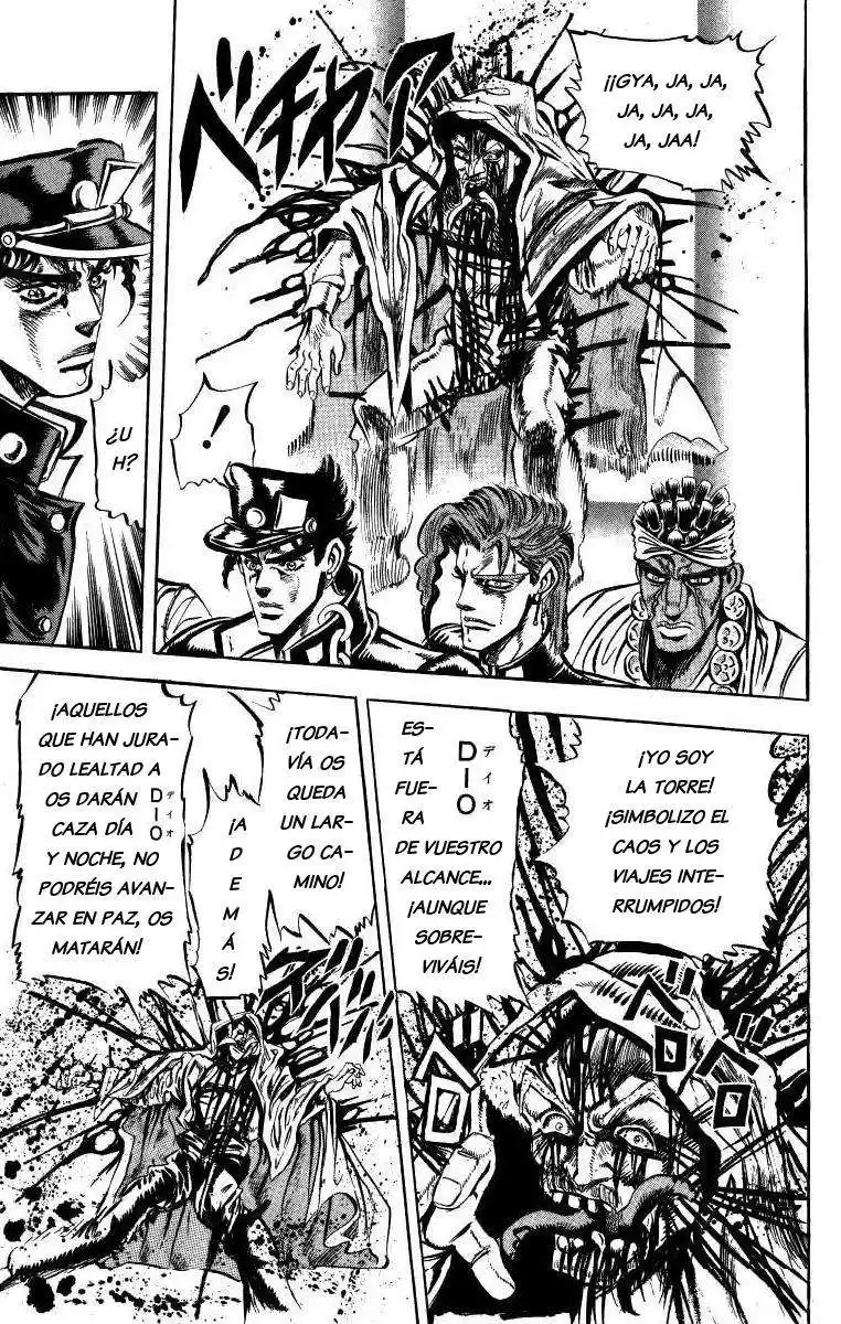 JoJo's Bizarre Adventure Parte 3: Stardust Crusaders Capitulo 11: Silver Chariot, Parte 1 página 5