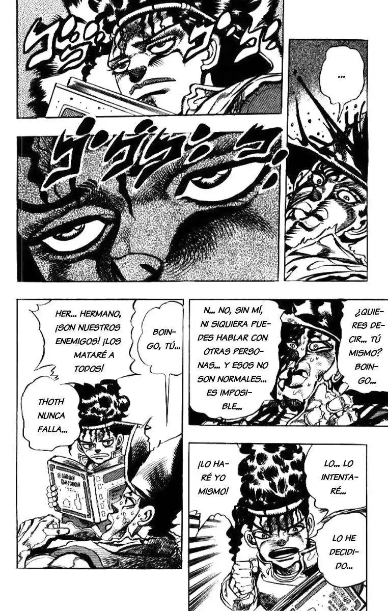 JoJo's Bizarre Adventure Parte 3: Stardust Crusaders Capitulo 79: "Khnum" Oingo y "Tohth" Boingo, Parte 4 página 15