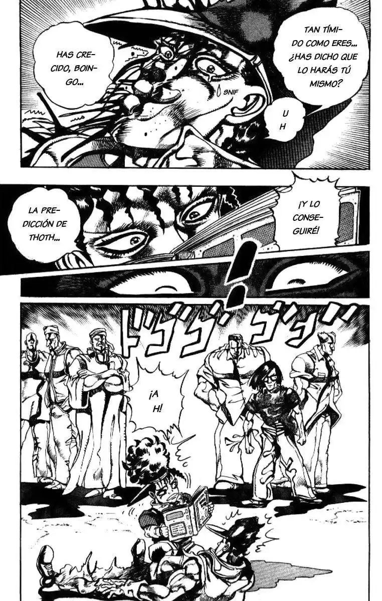 JoJo's Bizarre Adventure Parte 3: Stardust Crusaders Capitulo 79: "Khnum" Oingo y "Tohth" Boingo, Parte 4 página 16