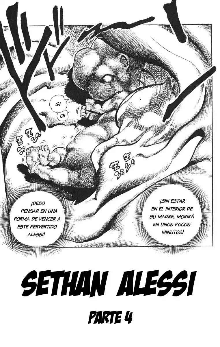 JoJo's Bizarre Adventure Parte 3: Stardust Crusaders Capitulo 95: "Sethan" Alessi, Parte 4 página 1