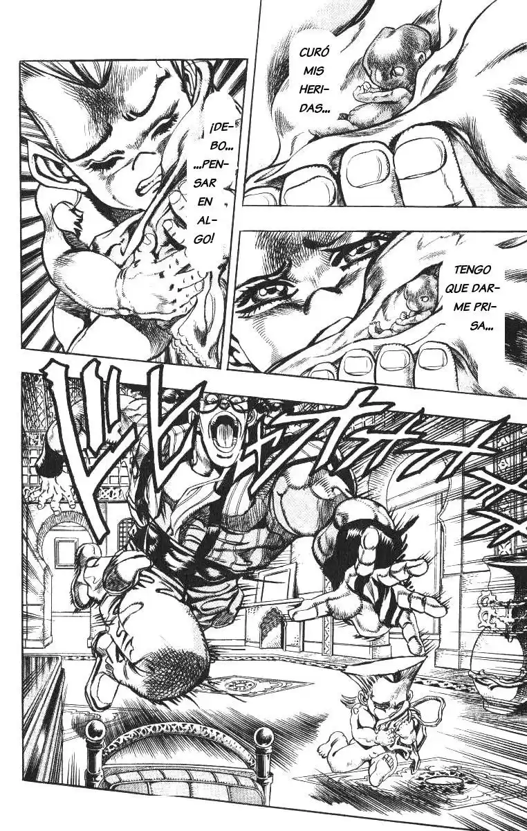 JoJo's Bizarre Adventure Parte 3: Stardust Crusaders Capitulo 95: "Sethan" Alessi, Parte 4 página 2