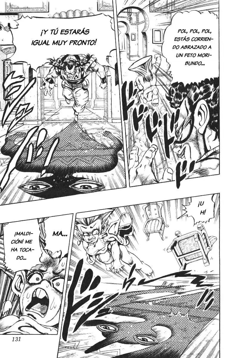 JoJo's Bizarre Adventure Parte 3: Stardust Crusaders Capitulo 95: "Sethan" Alessi, Parte 4 página 3