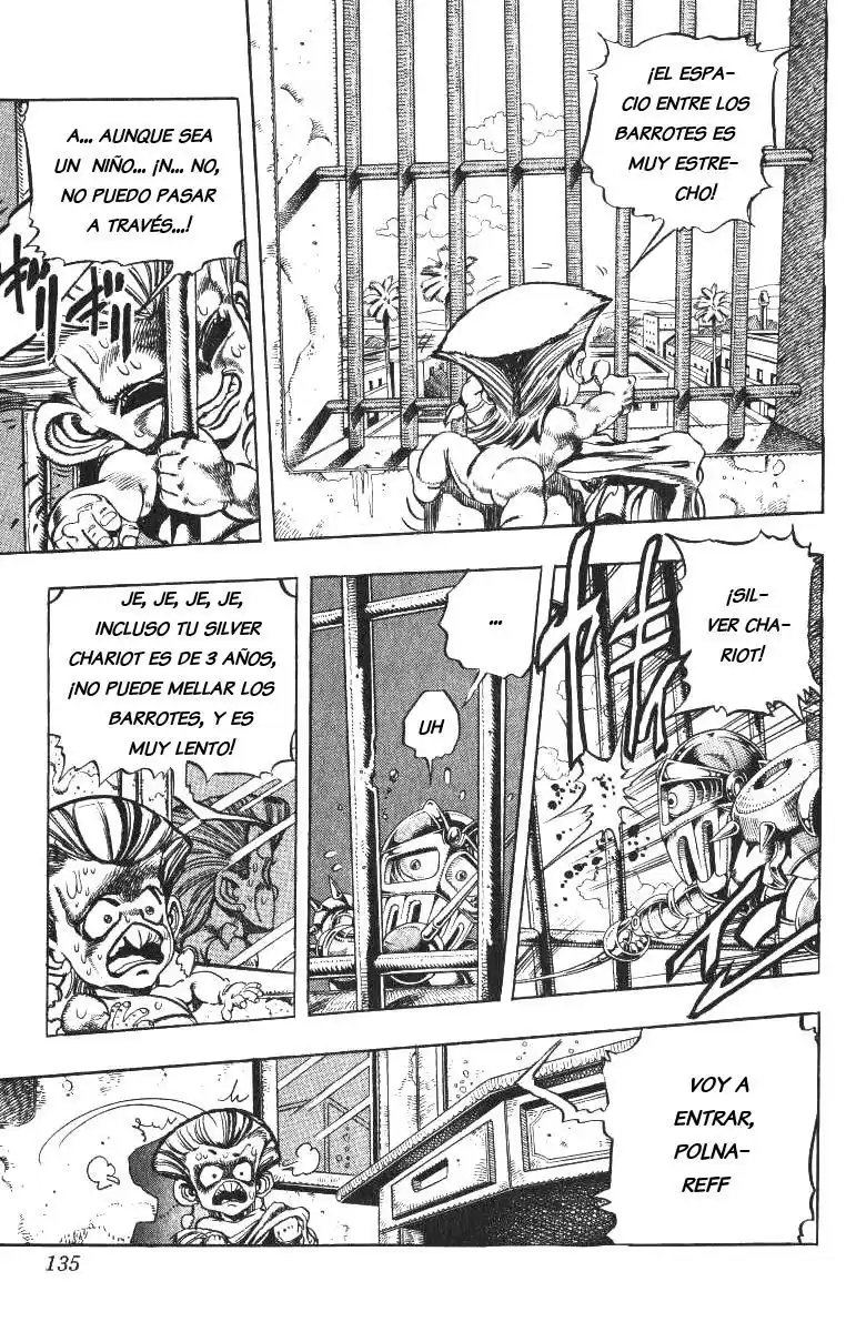 JoJo's Bizarre Adventure Parte 3: Stardust Crusaders Capitulo 95: "Sethan" Alessi, Parte 4 página 7