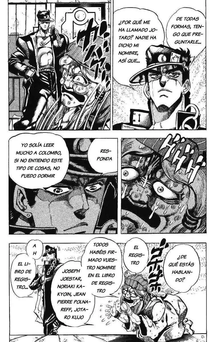 JoJo's Bizarre Adventure Parte 3: Stardust Crusaders Capitulo 46: Justice, Parte 6 página 6