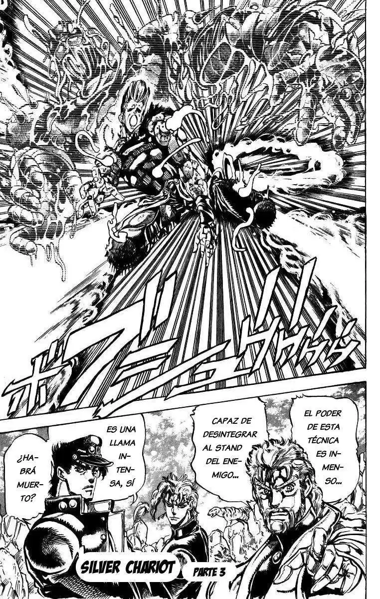 JoJo's Bizarre Adventure Parte 3: Stardust Crusaders Capitulo 13: Silver Chariot, Parte 3 página 1