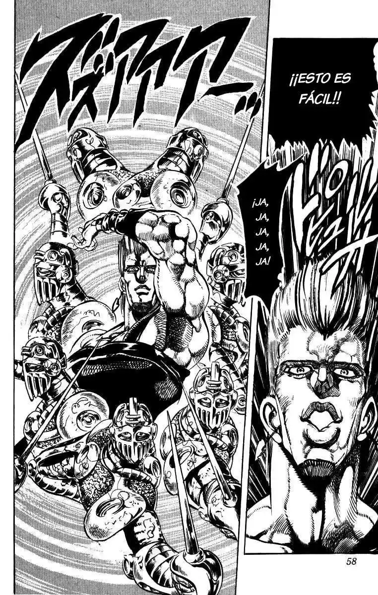 JoJo's Bizarre Adventure Parte 3: Stardust Crusaders Capitulo 13: Silver Chariot, Parte 3 página 11