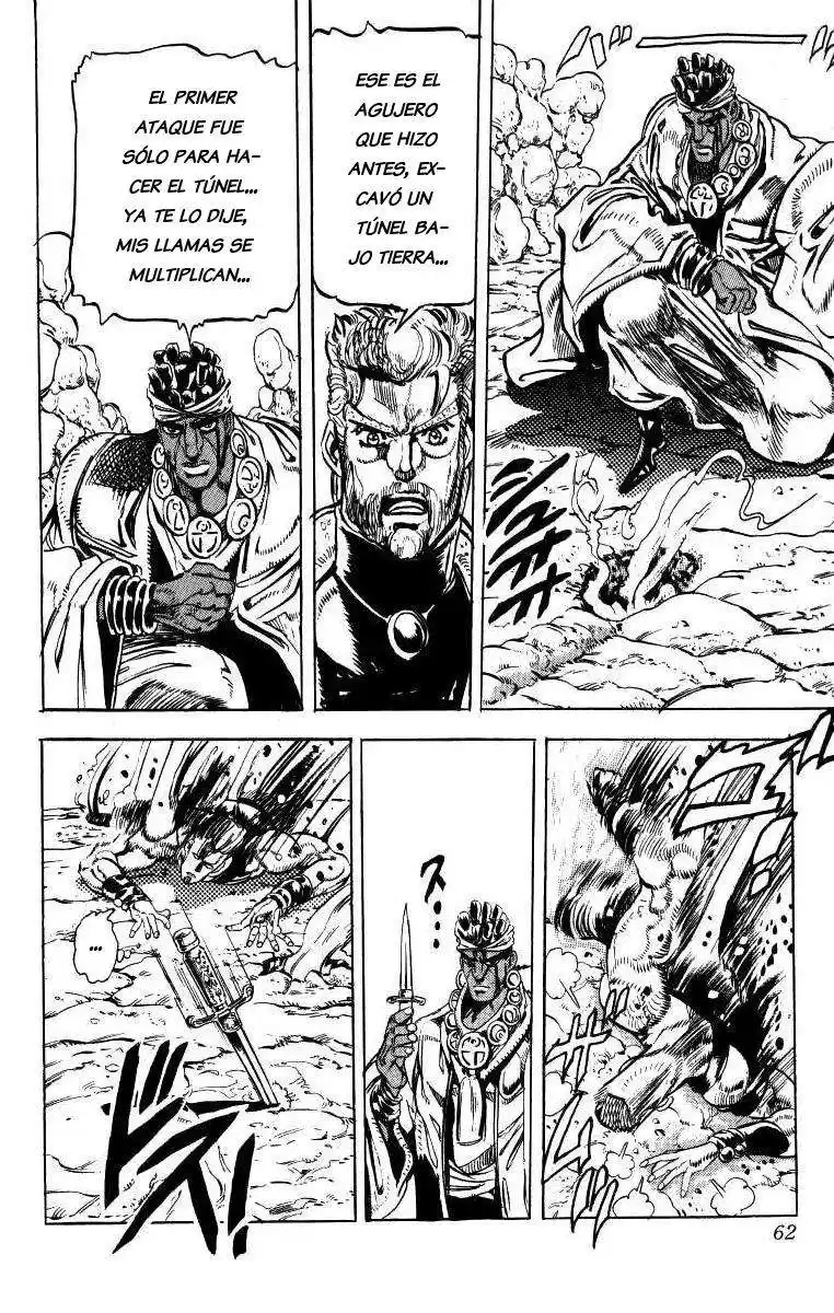 JoJo's Bizarre Adventure Parte 3: Stardust Crusaders Capitulo 13: Silver Chariot, Parte 3 página 15