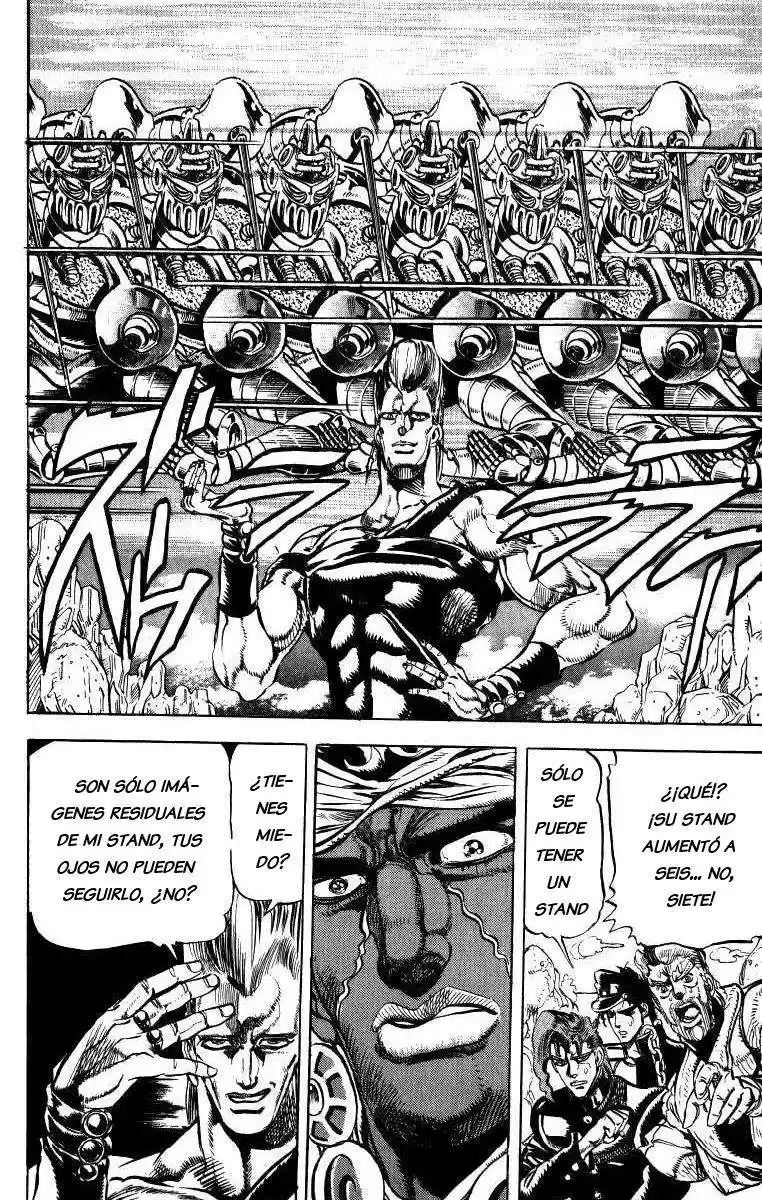 JoJo's Bizarre Adventure Parte 3: Stardust Crusaders Capitulo 13: Silver Chariot, Parte 3 página 7