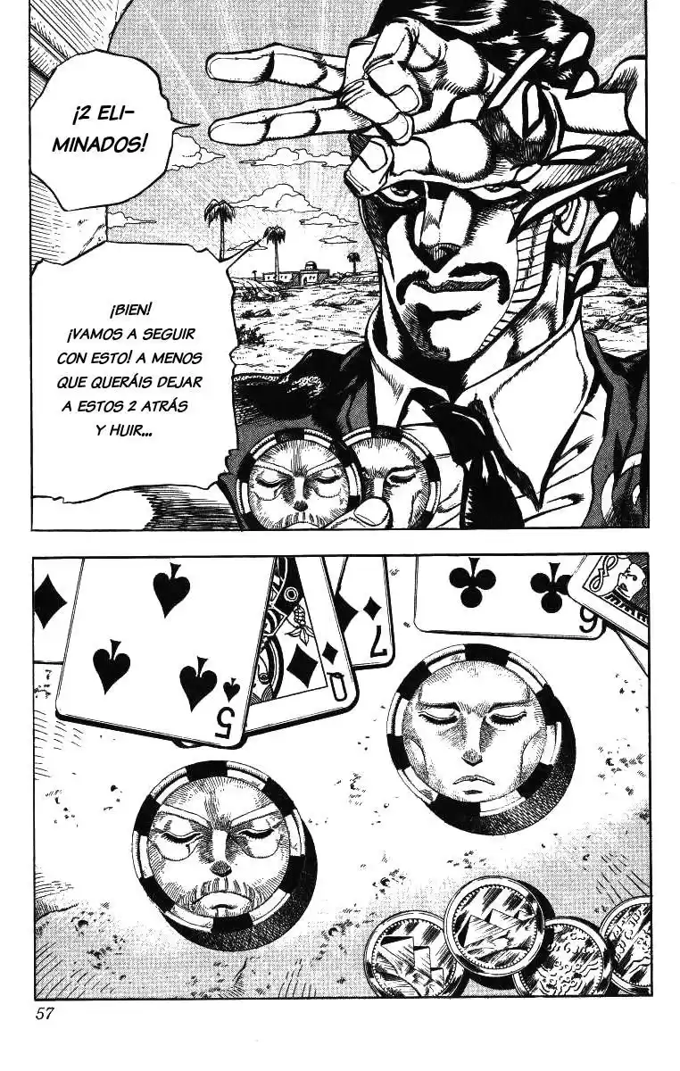 JoJo's Bizarre Adventure Parte 3: Stardust Crusaders Capitulo 100: D'Arby el Apostador, Parte 3 página 11