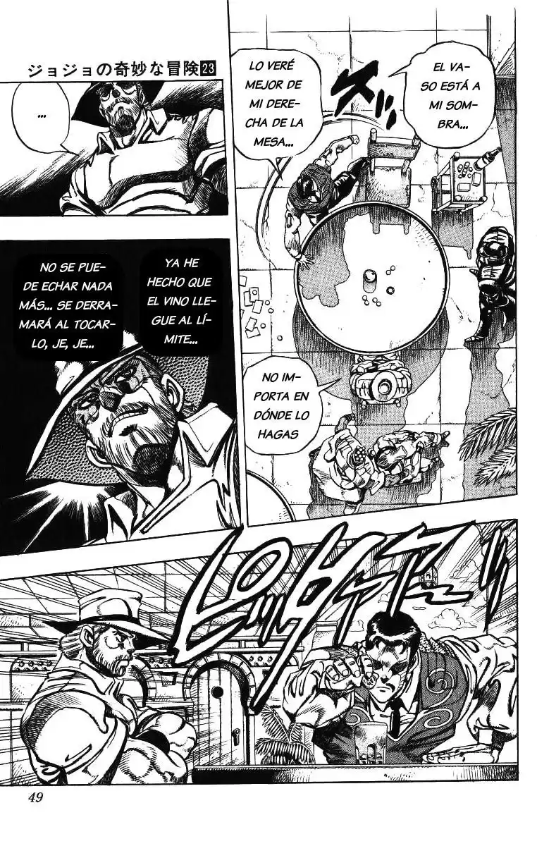 JoJo's Bizarre Adventure Parte 3: Stardust Crusaders Capitulo 100: D'Arby el Apostador, Parte 3 página 3