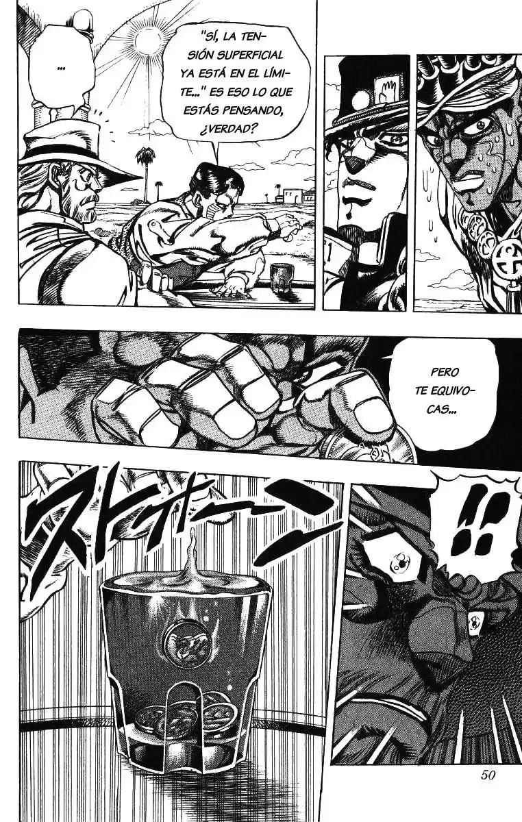 JoJo's Bizarre Adventure Parte 3: Stardust Crusaders Capitulo 100: D'Arby el Apostador, Parte 3 página 4