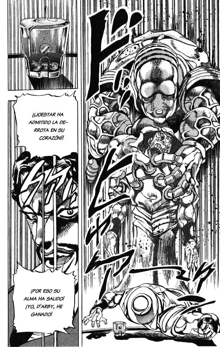 JoJo's Bizarre Adventure Parte 3: Stardust Crusaders Capitulo 100: D'Arby el Apostador, Parte 3 página 8