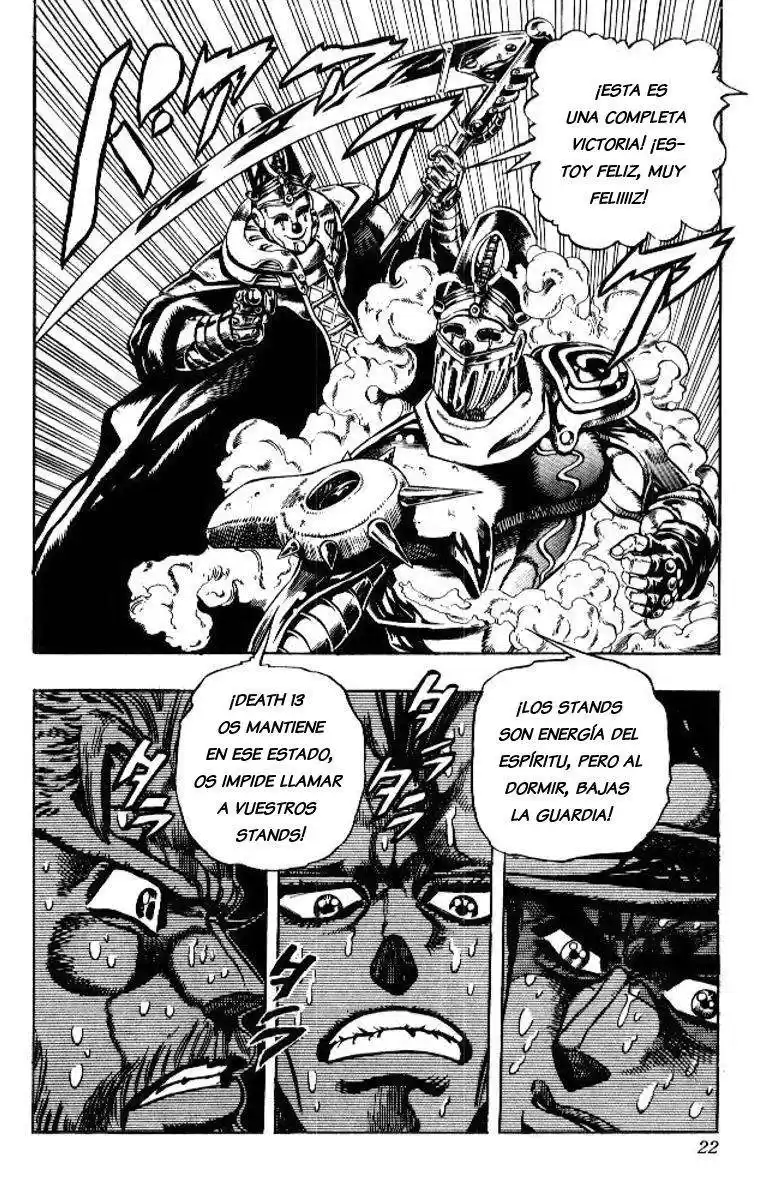 JoJo's Bizarre Adventure Parte 3: Stardust Crusaders Capitulo 59: Death Thirteen, Parte 5 página 15