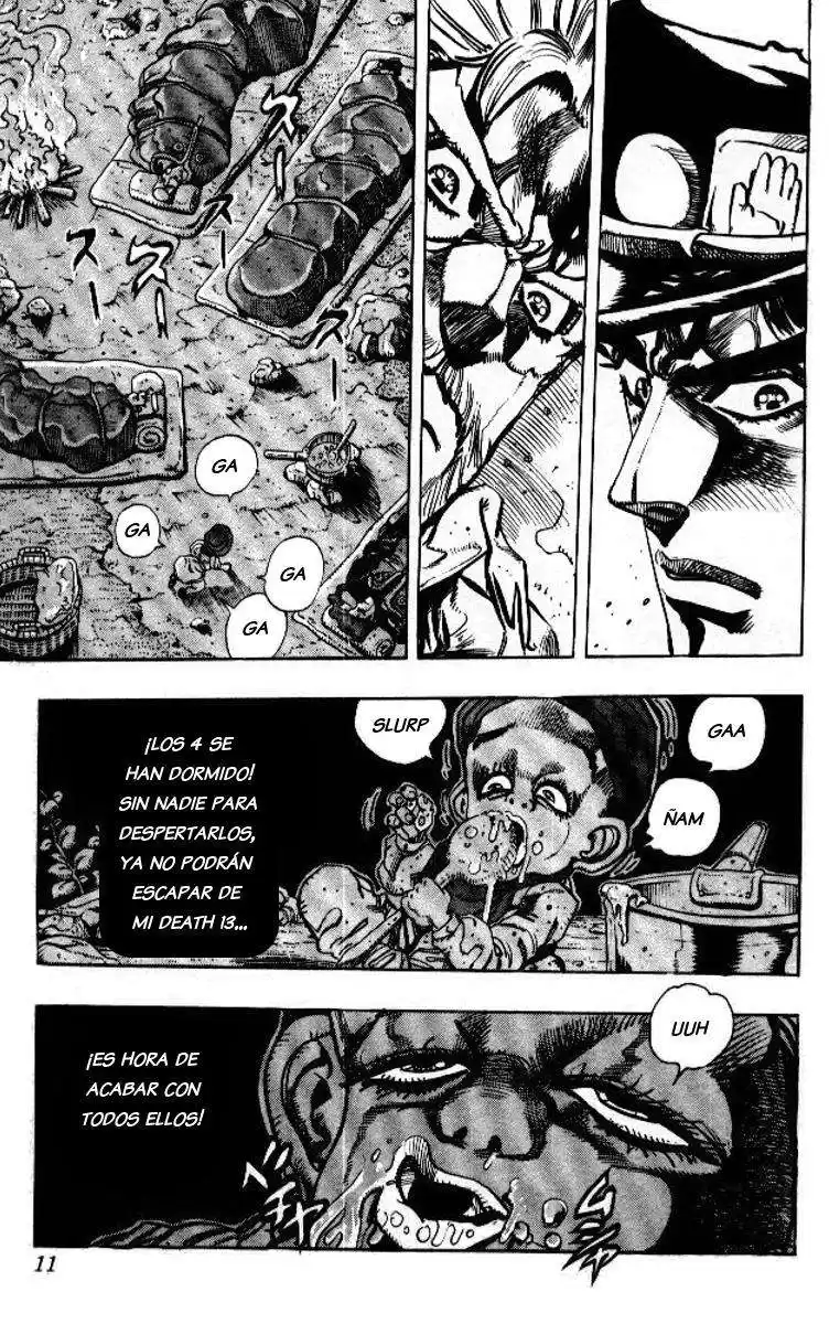 JoJo's Bizarre Adventure Parte 3: Stardust Crusaders Capitulo 59: Death Thirteen, Parte 5 página 4