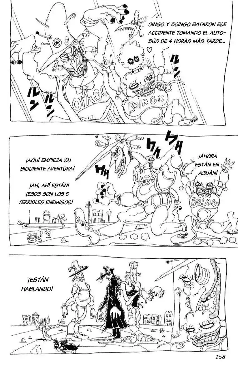 JoJo's Bizarre Adventure Parte 3: Stardust Crusaders Capitulo 76: "Khnum" Oingo y "Tohth" Boingo, Parte 1 página 13