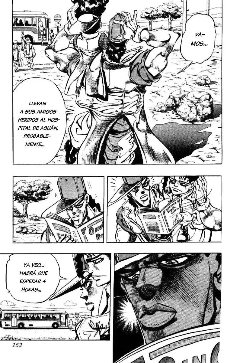 JoJo's Bizarre Adventure Parte 3: Stardust Crusaders Capitulo 76: "Khnum" Oingo y "Tohth" Boingo, Parte 1 página 9