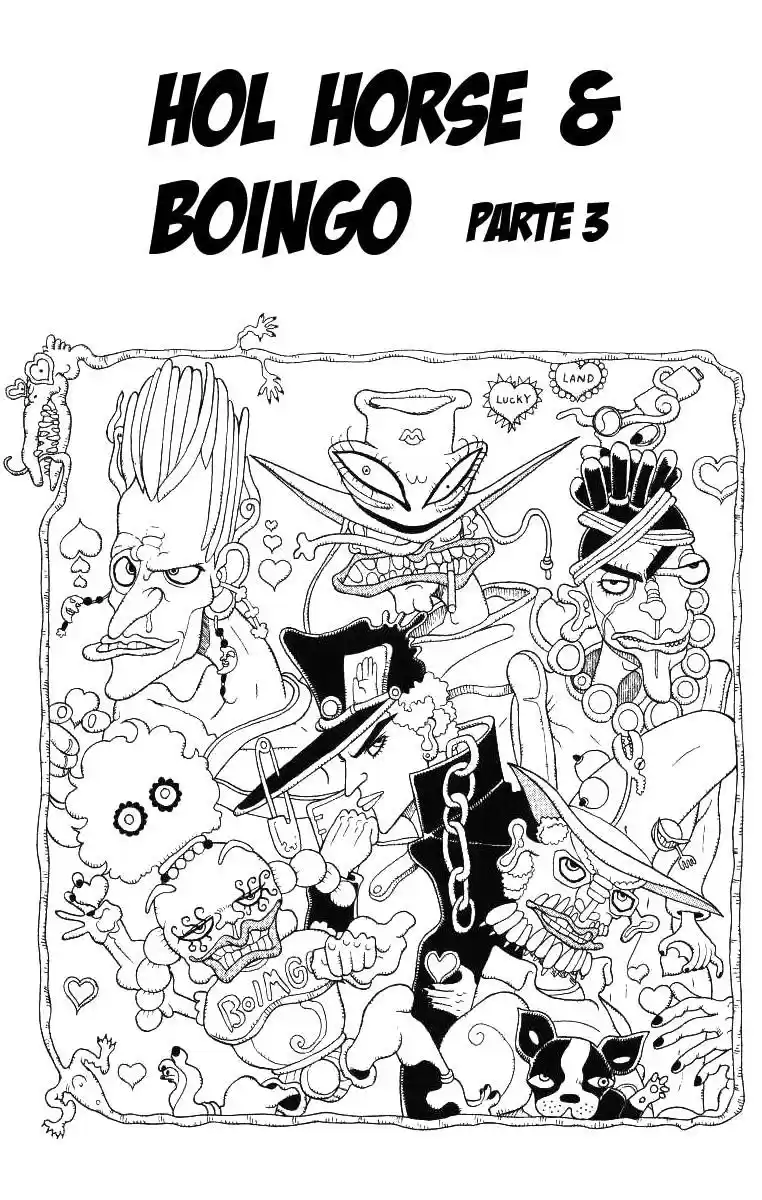 JoJo's Bizarre Adventure Parte 3: Stardust Crusaders Capitulo 106: Hol Horse y Boingo, Parte 3 página 1