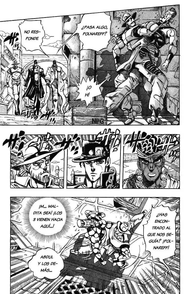 JoJo's Bizarre Adventure Parte 3: Stardust Crusaders Capitulo 106: Hol Horse y Boingo, Parte 3 página 4